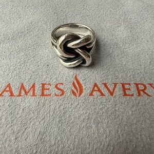 James Avery Retired Bold Lover’s Knot Ring